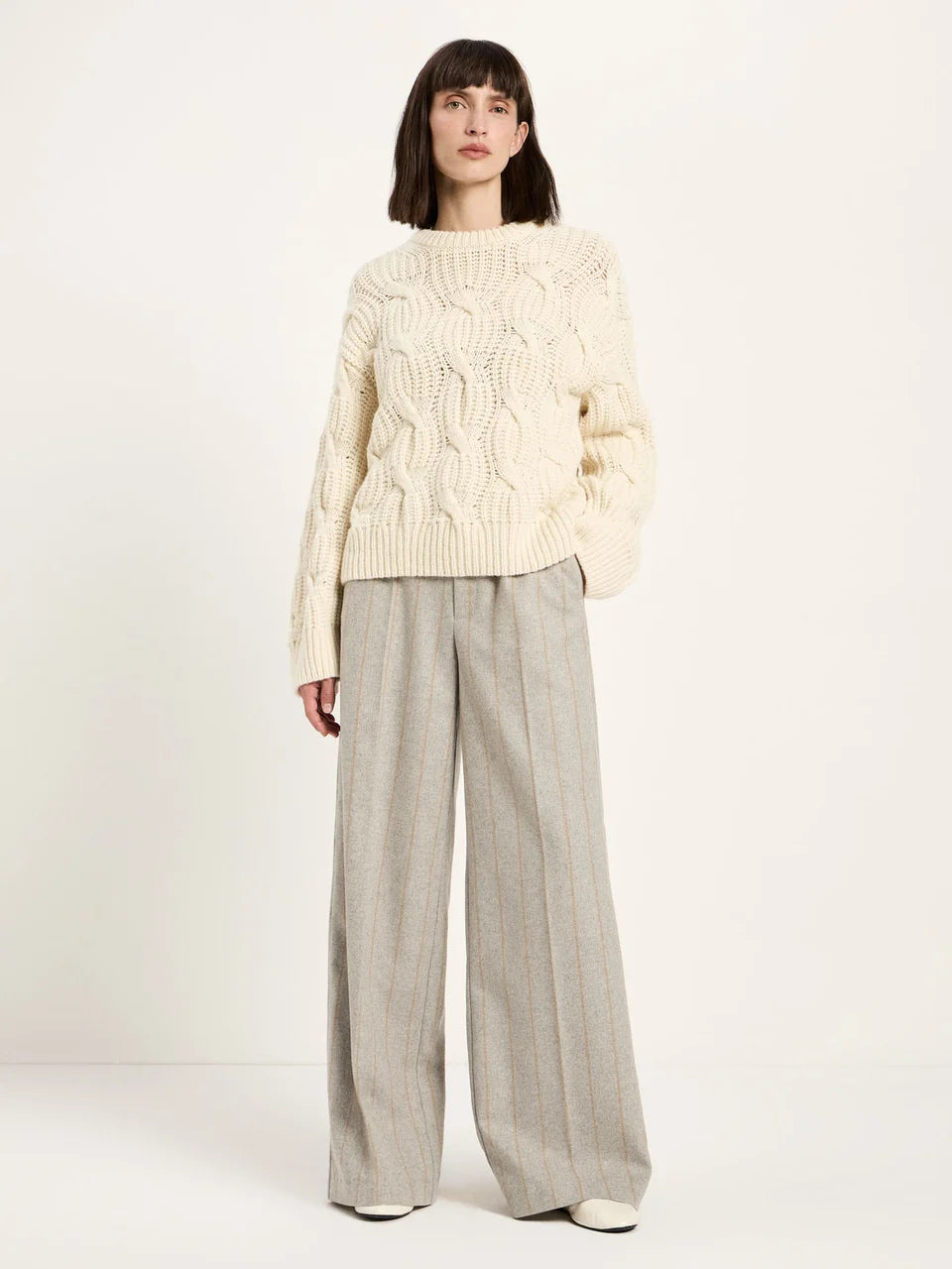 Lanius Strukturpullover Oversize