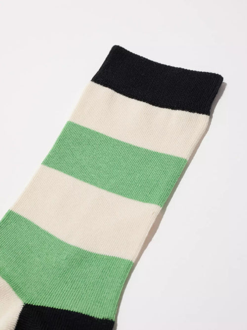 LANIUS Socken mit Streifen (GOTS)