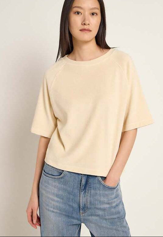 LANIUS Raglan-Shirt Frottee