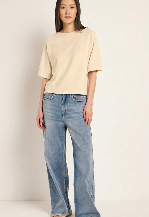 LANIUS Raglan-Shirt Frottee