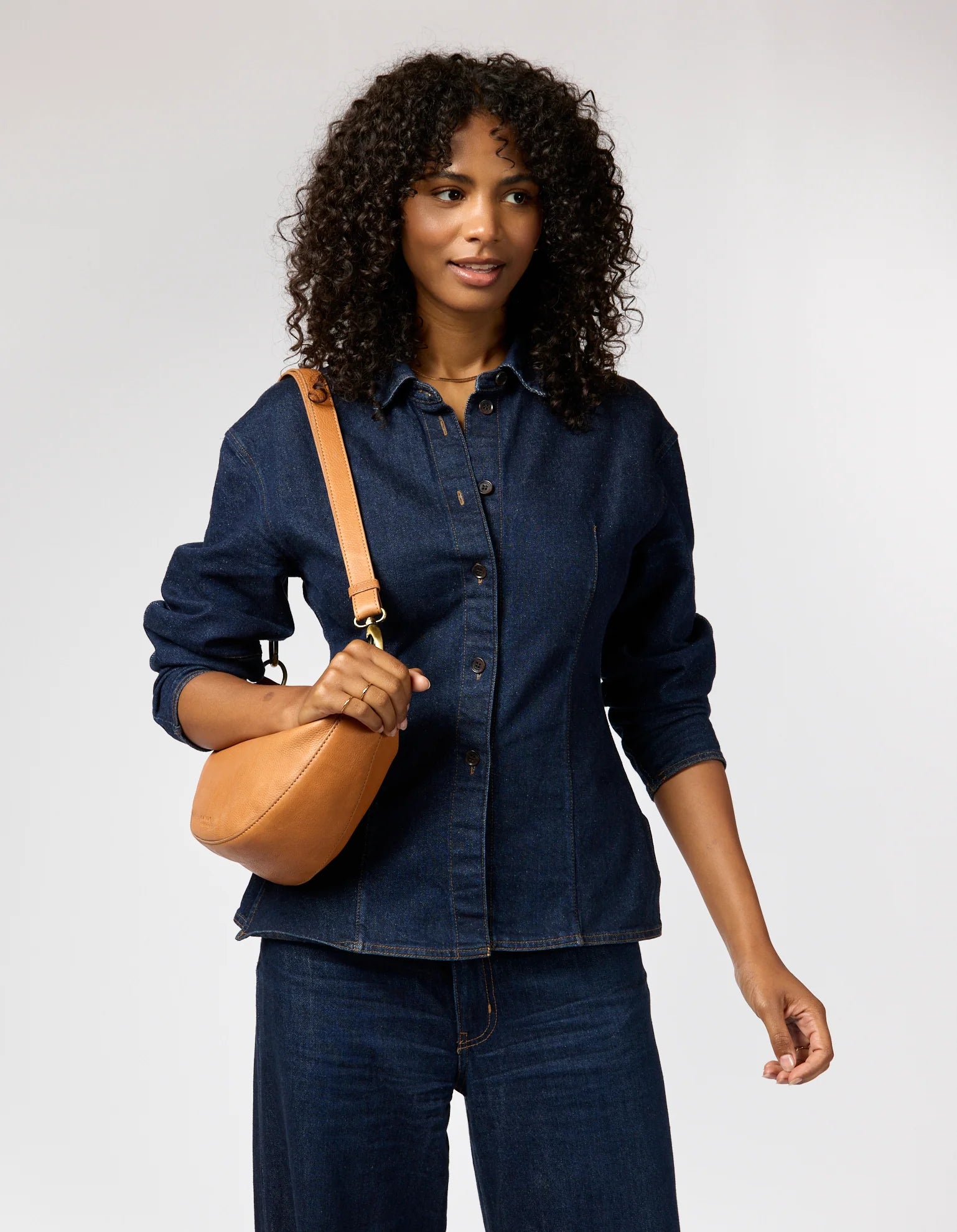 O MY BAG Leo Midi Twisted Handle