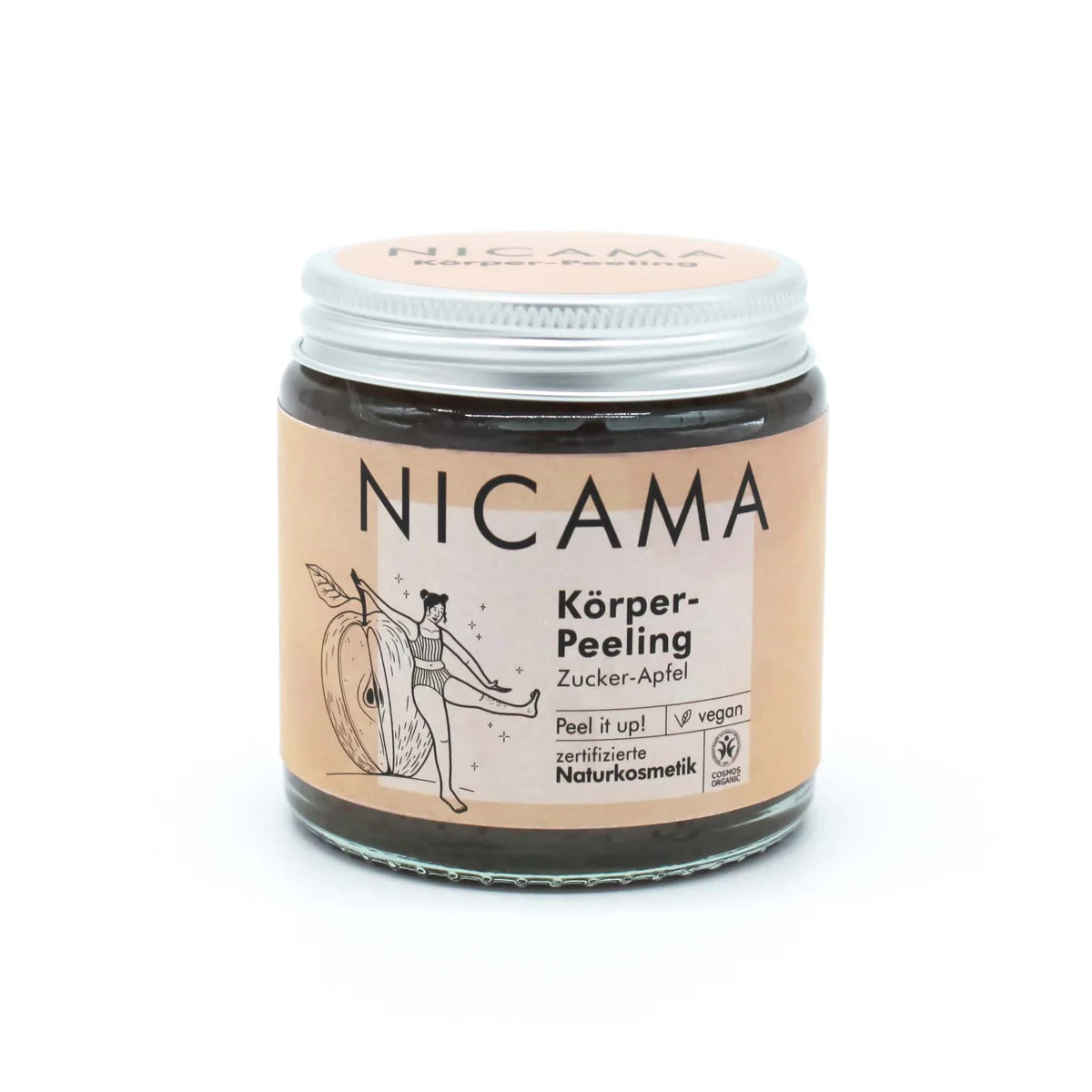 NICAMA Körper-Peeling Zucker-Apfel