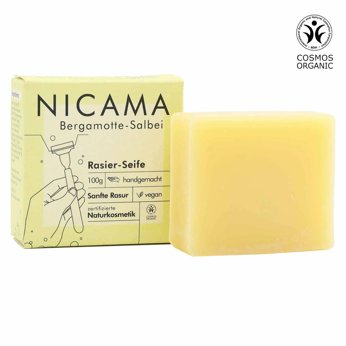NICAMA Rasierseife (100 g)