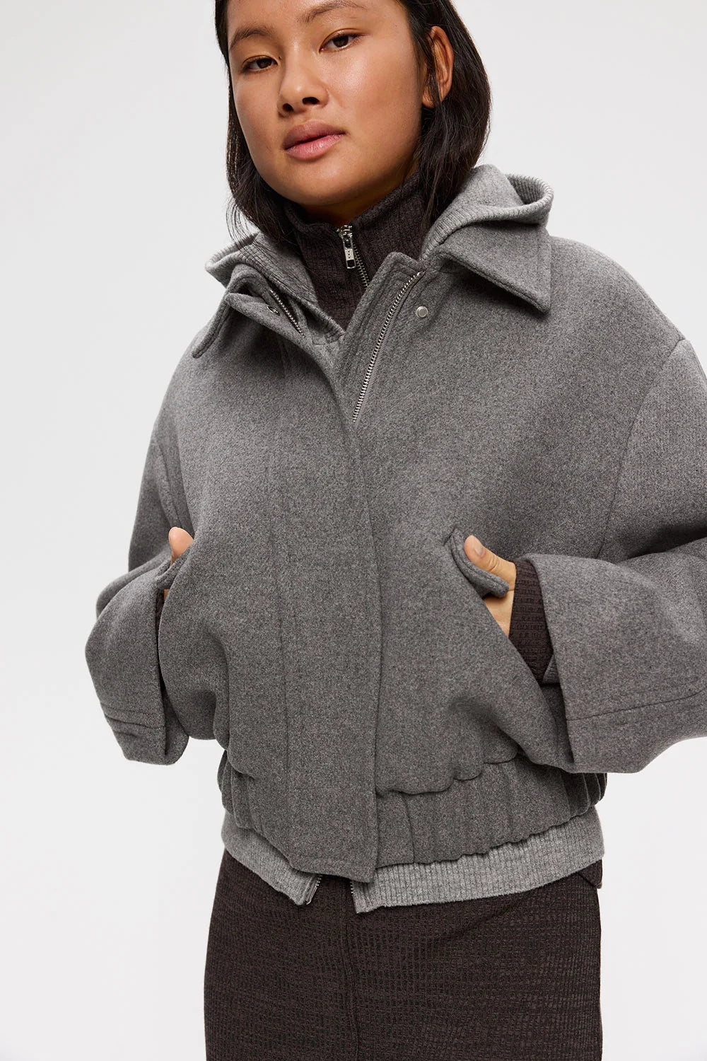 ELVINE NOVA Kurze Wolljacke