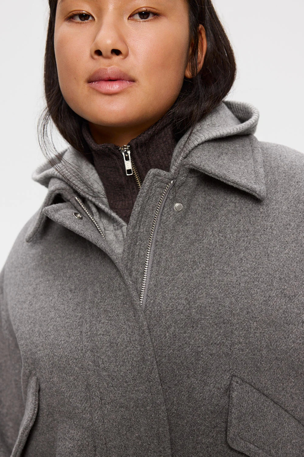 ELVINE NOVA Kurze Wolljacke