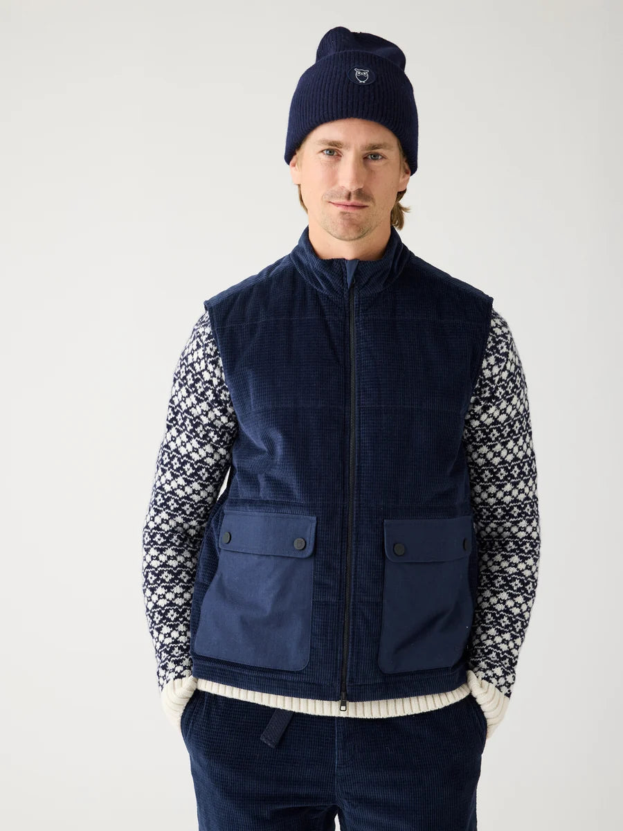 Knowledge Cotton Apparel Organic Cotton Kord Weste