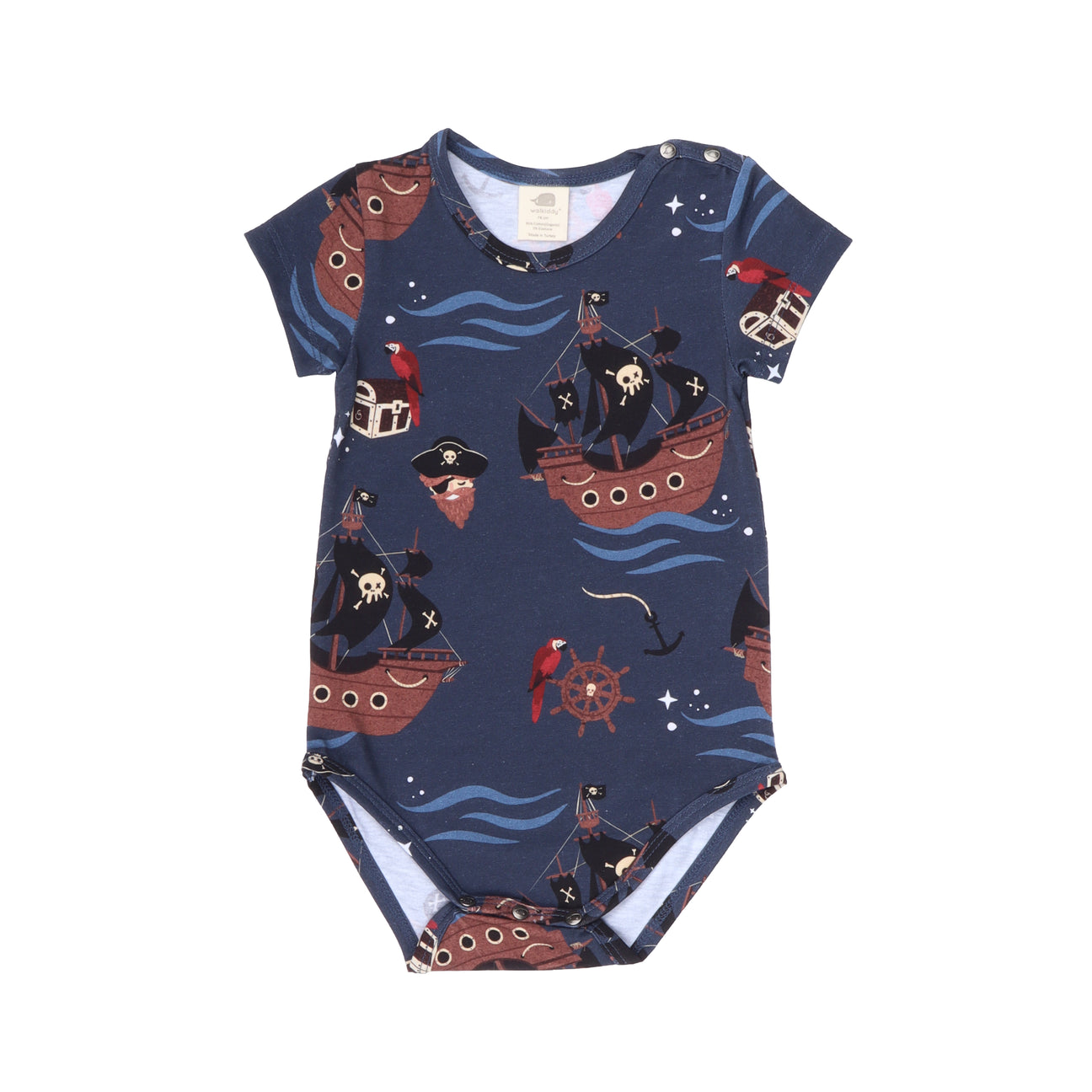 WALKIDDY Kurzarm-Body - verschiedene Prints