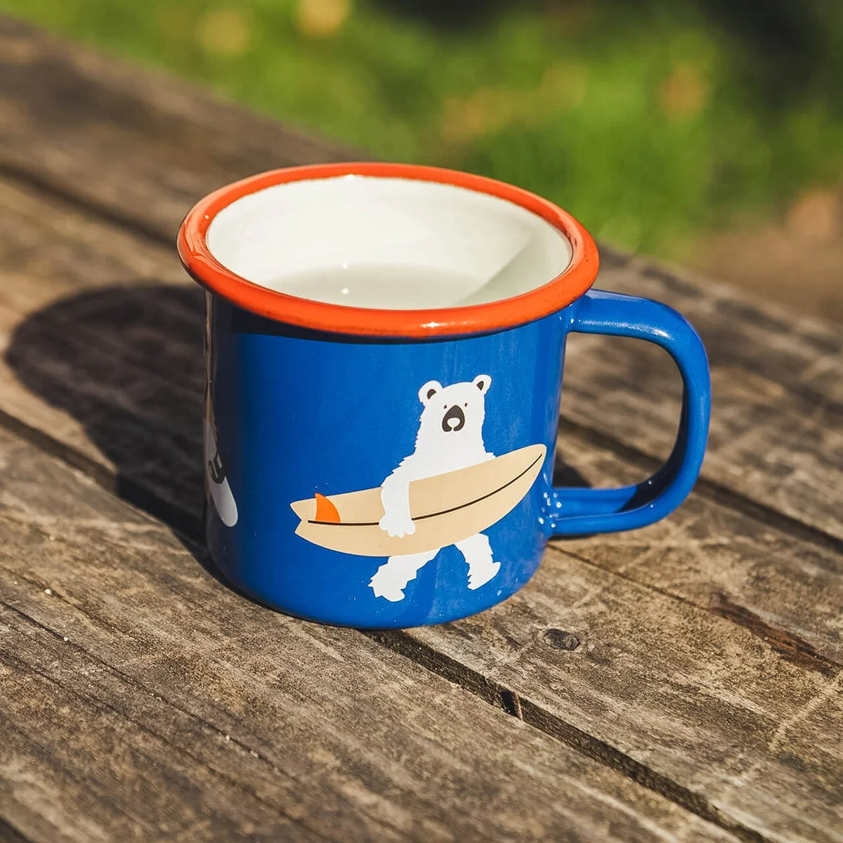 ROADTYPING Emaille Tasse - 250 ml