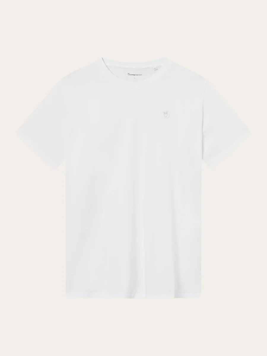 KNOWLEDGE COTTON APPAREL Badge Core T-Shirt