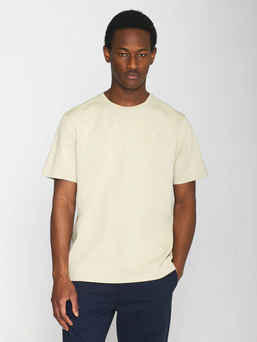 KNOWLEDGE COTTON APPAREL Badge Core T-Shirt