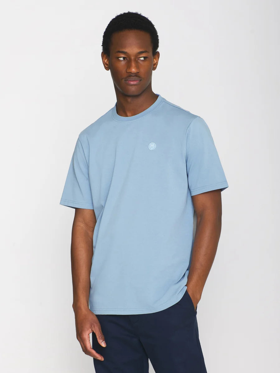 KNOWLEDGE COTTON APPAREL Badge Core T-Shirt