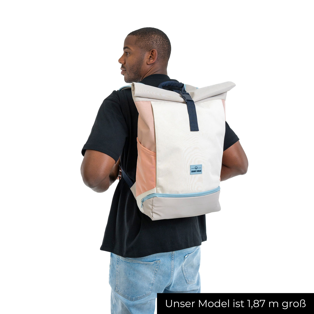 JOHNNY URBAN Rolltop Backpack "Allen Large" – various colors