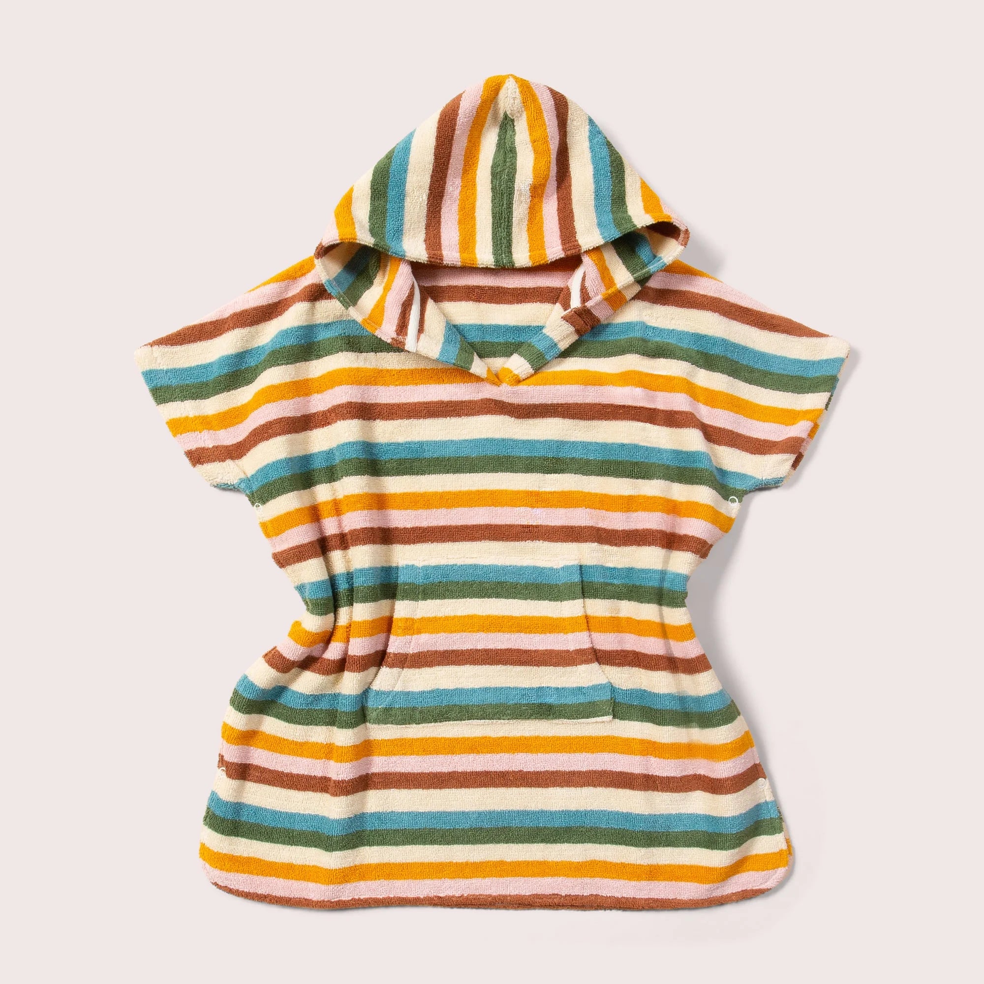 LITTLE GREEN RADICALS Regenbogen Strandponcho