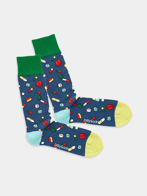 DILLYSOCKS Socken - mehrfarbig
