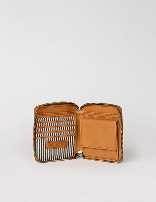O MY BAG Sonny Square Wallet – Apple Leather