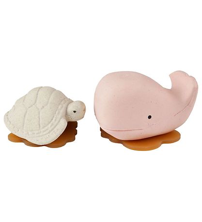 HEVEA bath toy whale and turtle