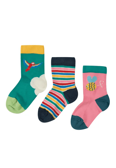 FRUGI Little Socks 3 Pack - 4 Varianten