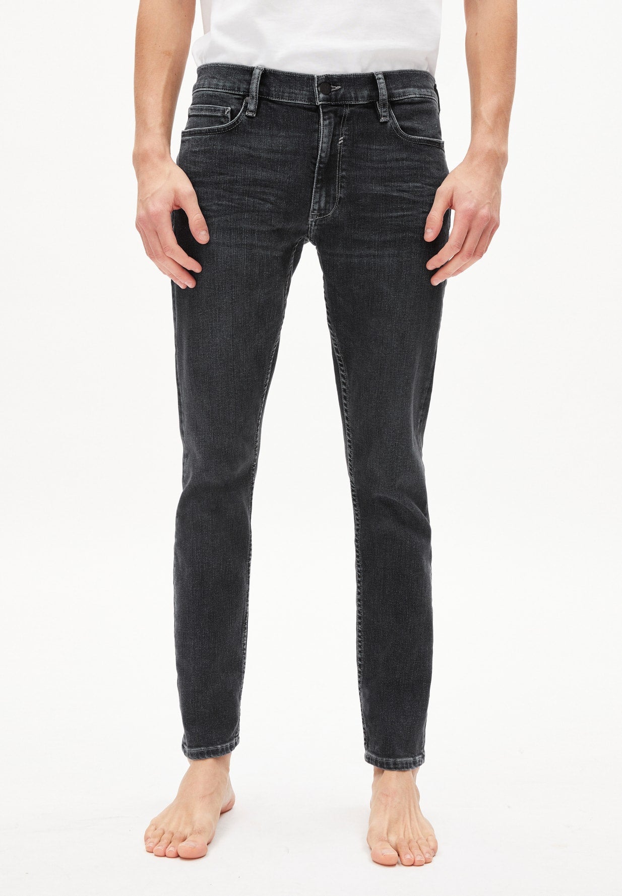 ARMEDANGELS Jeans Jaari used sulphur black