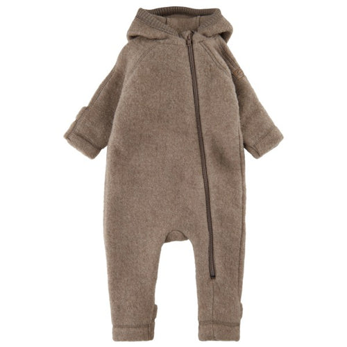 MIKK-LINE wool suit with hood and ears