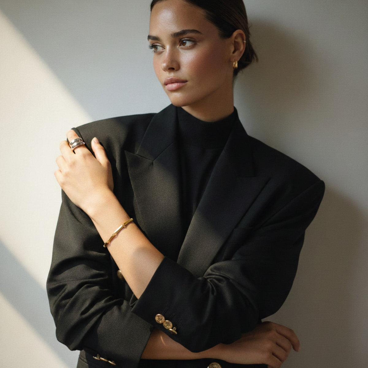 Klimbim - NIKE Ring Gold