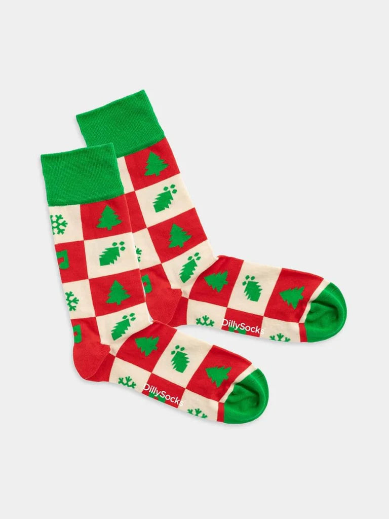 DILLYSOCKS Socken - Weihnachtsmotive