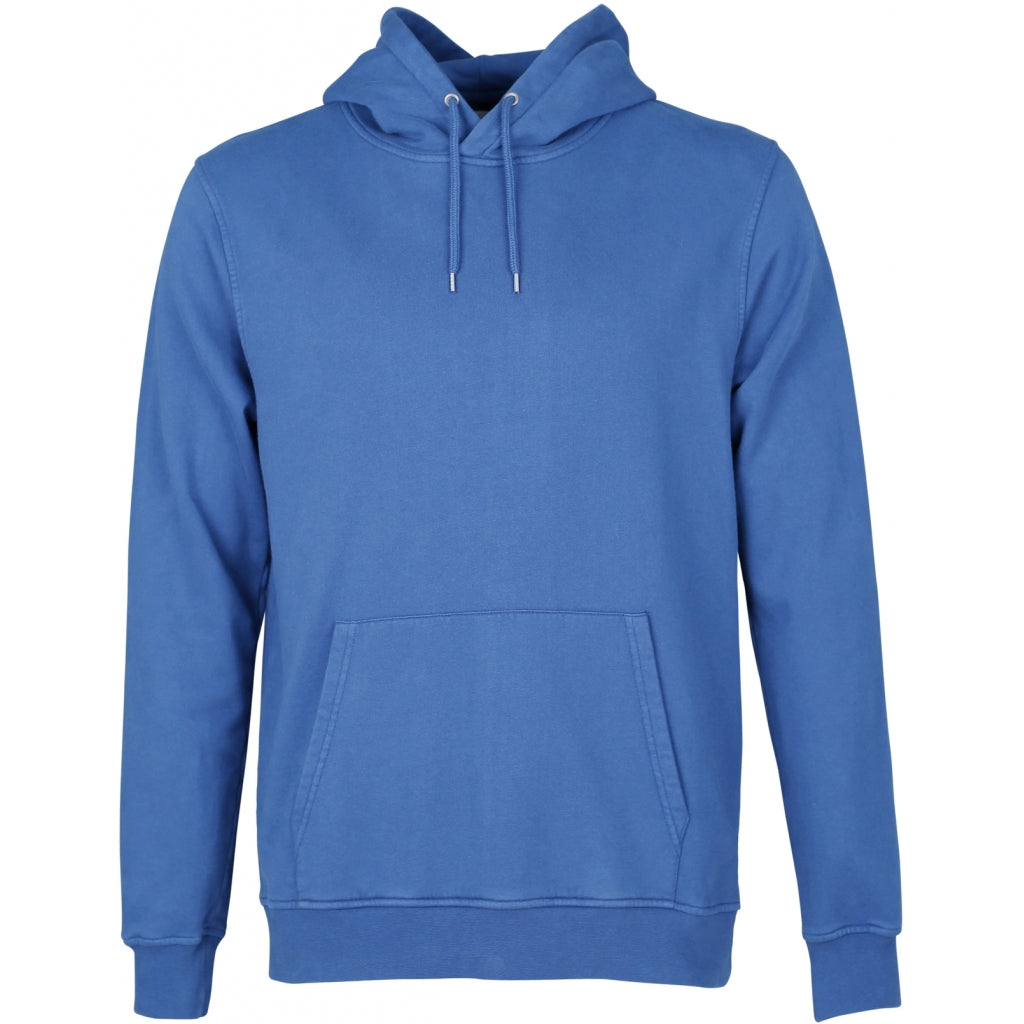 Colorful Standard CLASSIC ORGANIC HOOD pacific blue