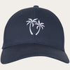 KNOWLEDGE COTTON APPAREL baseball cap with palm tree embroidery