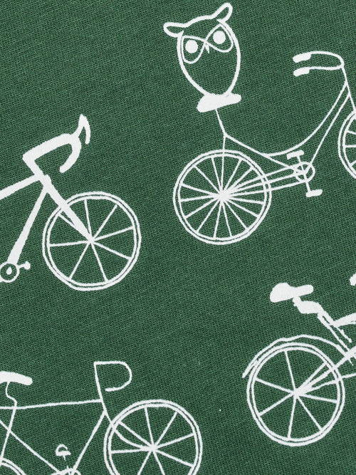 KNOWLEDGE COTTON APPAREL Kids Long Sleeve Shirt Bike – 2 Colors