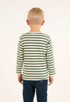KNOWLEDGE COTTON APPAREL Striped long-sleeved shirt 98/104