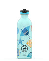 24Bottles Urban Bottle Kinder mit Sportaufsatz 500 ml sea friends
