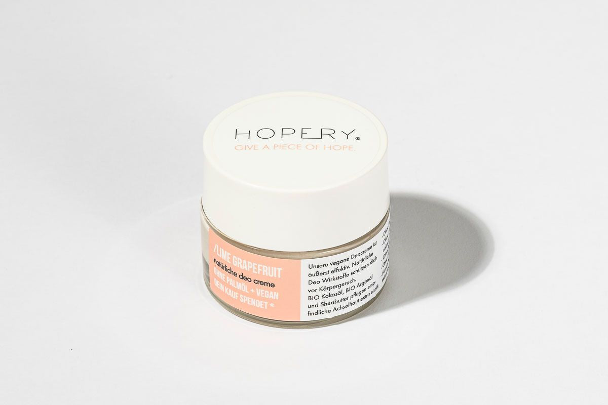 HOPERY Lime Grapefruit Deo Creme, 50 ml