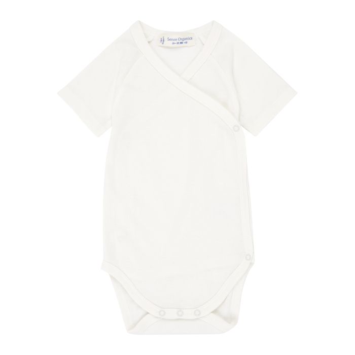 SENSE ORGANICS Ygon wrap body short sleeve