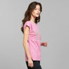 DEDICATED T-Shirt Visby Palm Row Cashmere Pink Gr. M