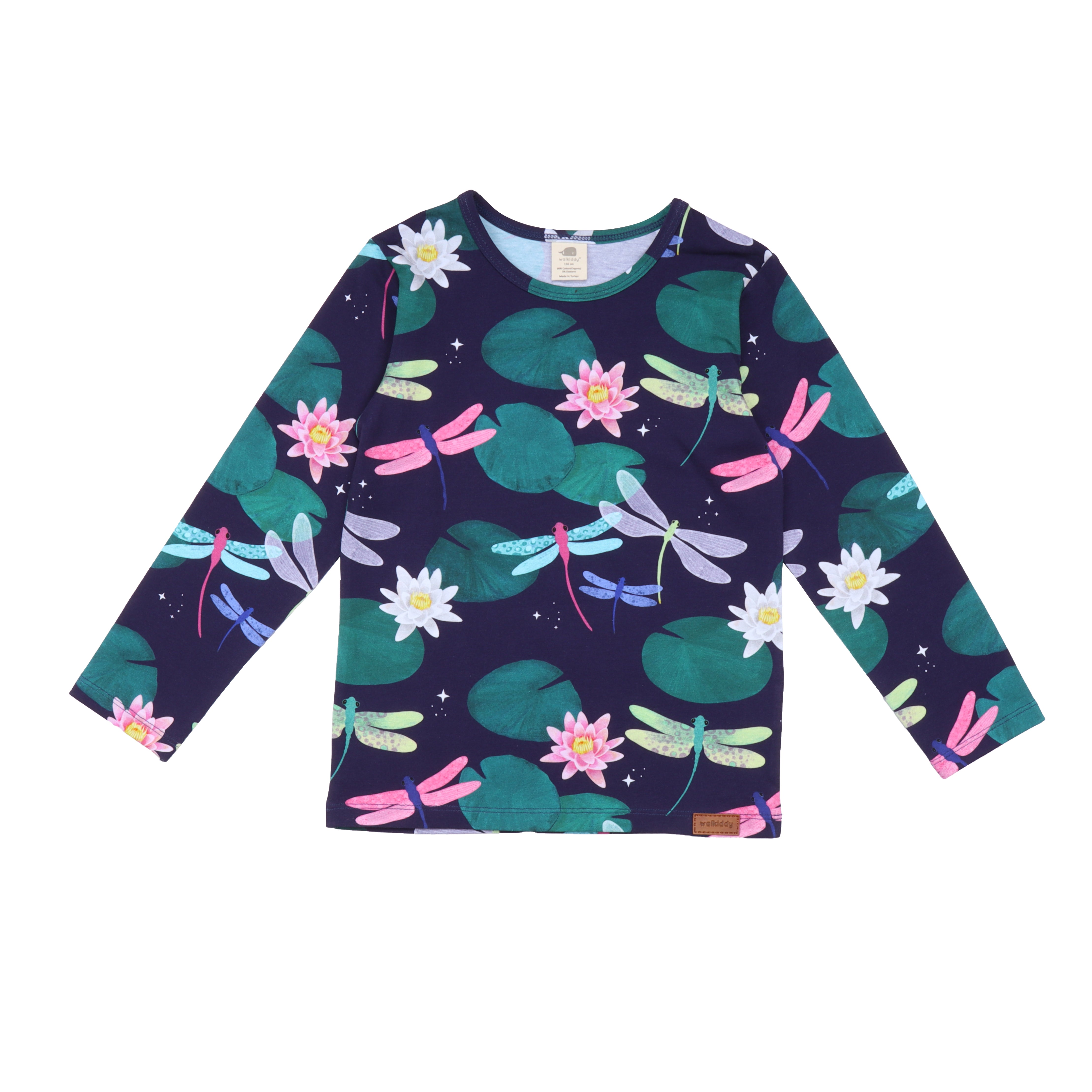 Walkiddy Shirt Colorful Dragonflies Libellen