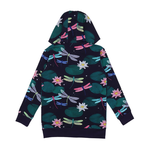 WALKIDDY Sweat Jacket Dragonflies Colorful Dragonflies
