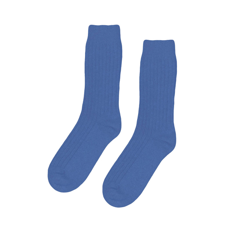 Colorful Standard Merino Wool Blend Socken pacific blue