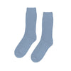 Colorful Standard Merino Wool Blend Socken stone blue