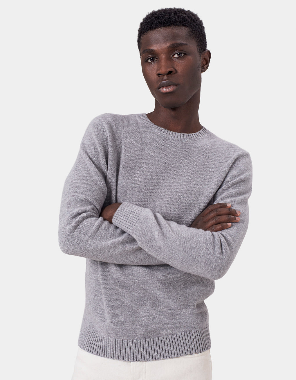 Colorful Standard Classic Merino Wool Crew heather grey