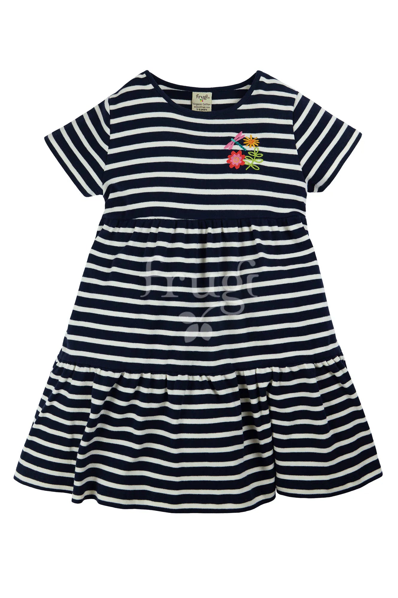 Frugi Rosa Tiered Kleid