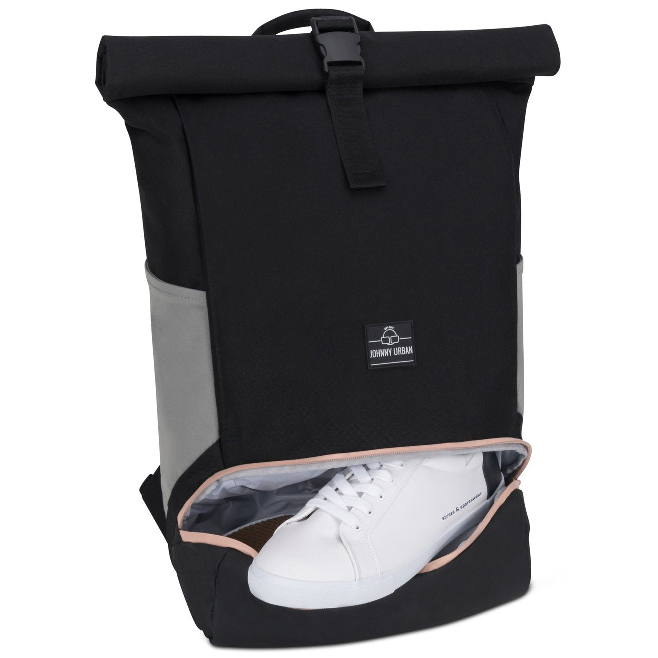 JOHNNY URBAN Rolltop Backpack "Allen Large" – various colors