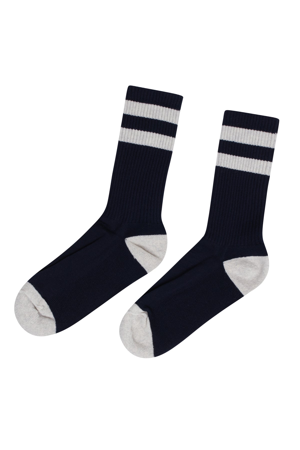 Klitmøller Collective Gestreifte Merino Socken