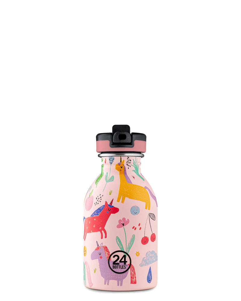 24Bottles Urban Bottle Kinder mit Sportaufsatz 250 ml magic friends