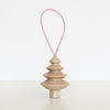 5 mm Paper Christmas tree decorations made of wood