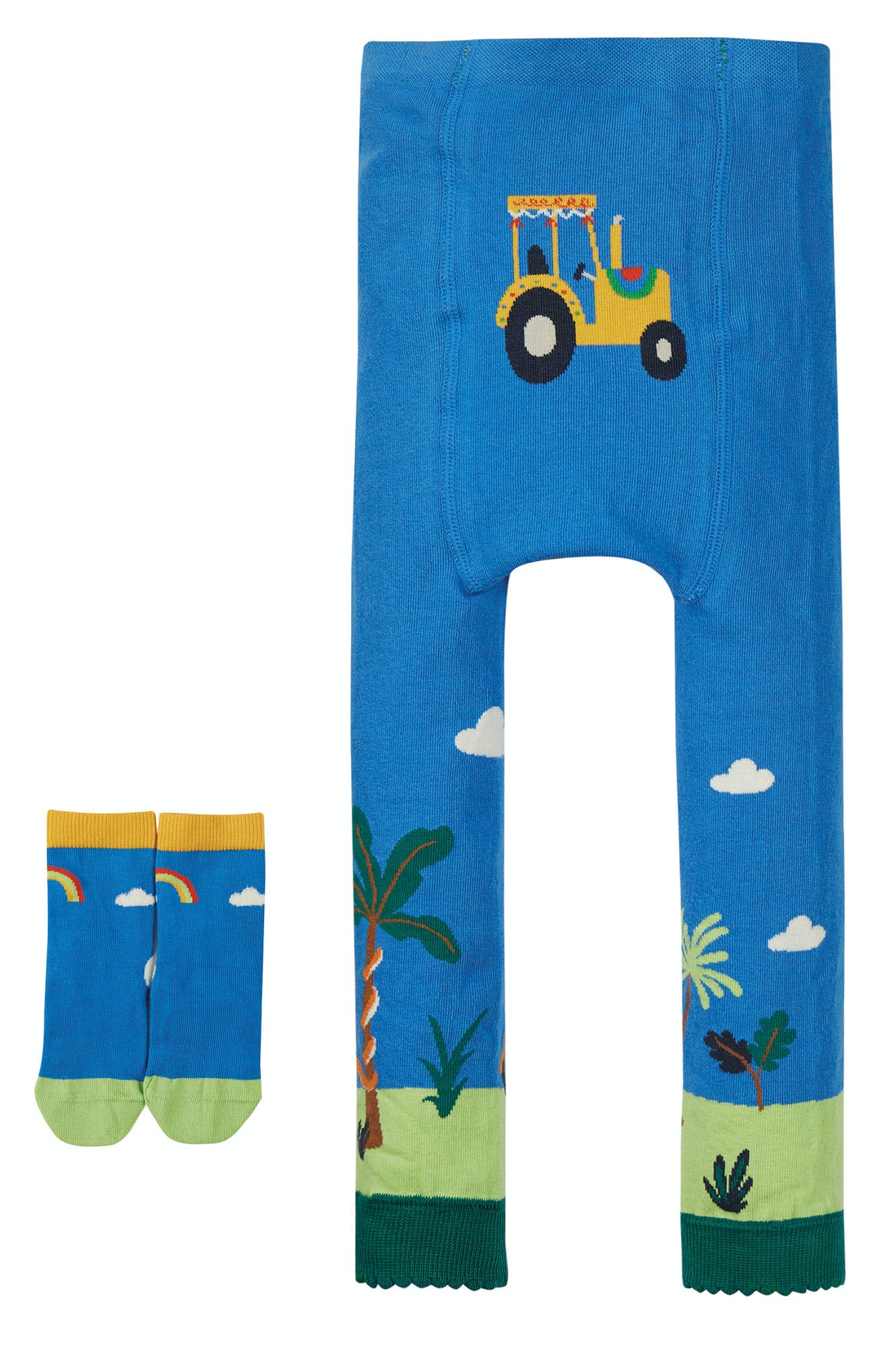 FRUGI Sennen Strickleggings mit Socken