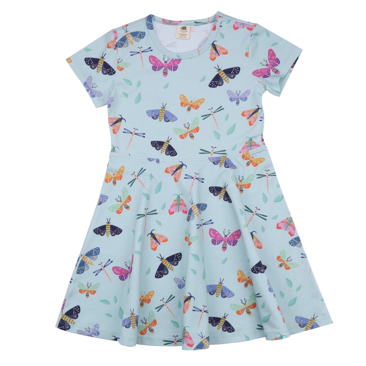 Walkiddy Skaterkleid Colorful Butterflies