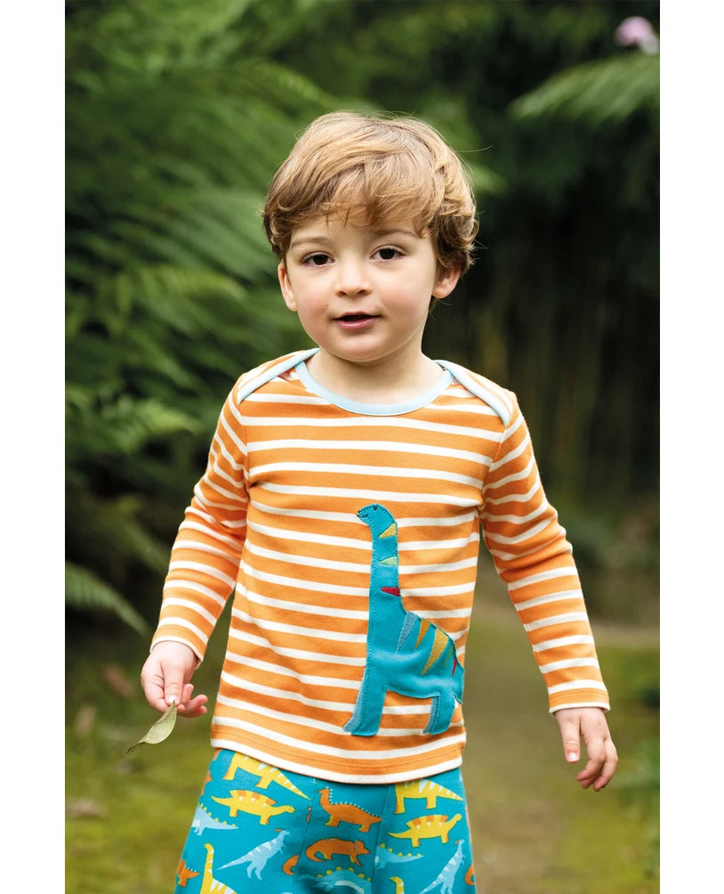 FRUGI Bobby Langarm-Shirt Dino 18 - 24 M.