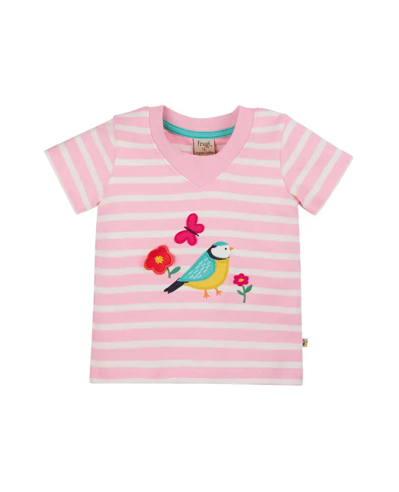 Frugi Easy On Tee Vögel