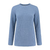 Blue Loop Originals Essential Sweater  light blue melange