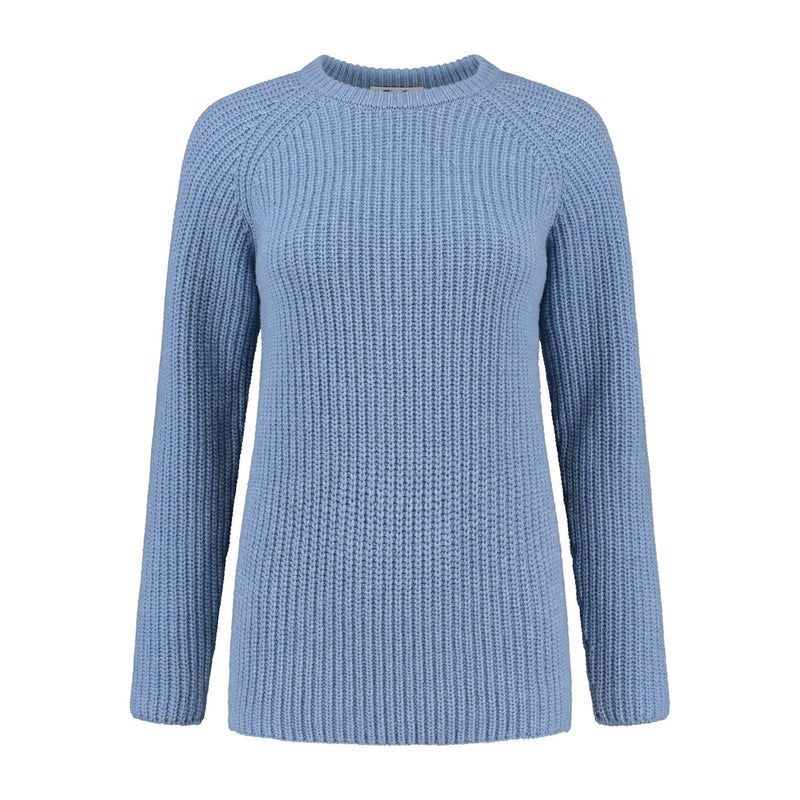 Blue Loop Originals Essential Sweater  light blue melange