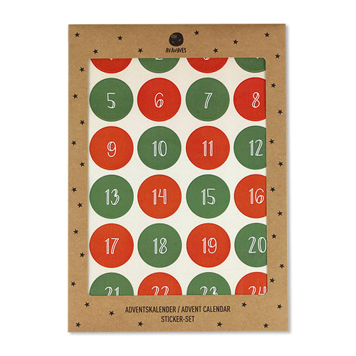 AVA &amp; YVES Advent calendar stickers